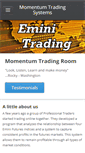 Mobile Screenshot of momentumtradingroom.com